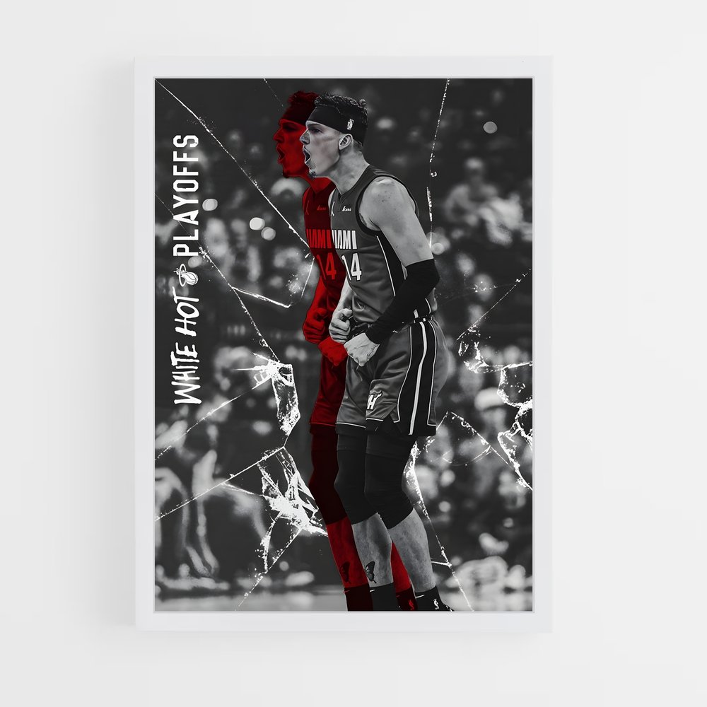 Poster Miami Heat Playoffs – affiche Basketball (vue 3)
