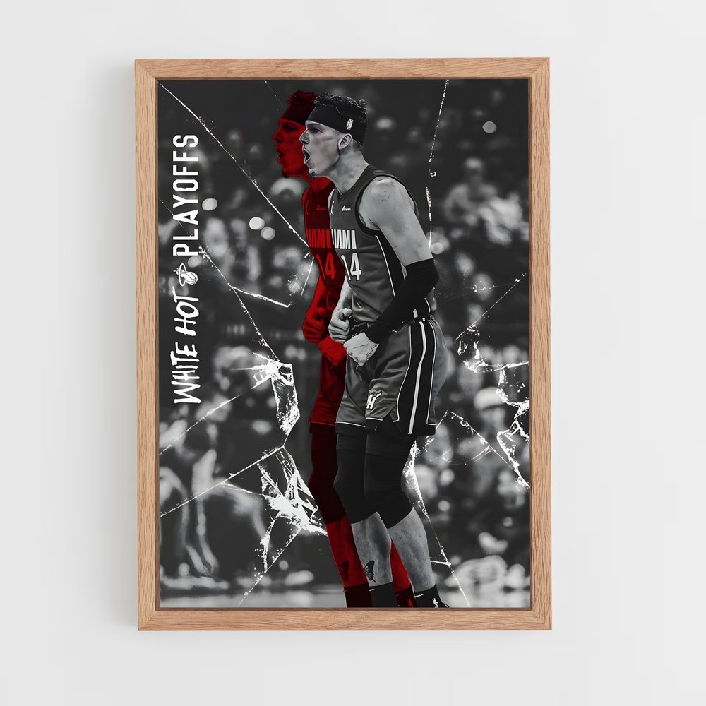 Poster Miami Heat Playoffs – affiche Basketball (vue 4)