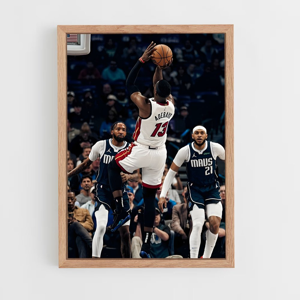 Poster Slam Dunk Miami – affiche Basketball (vue 4)
