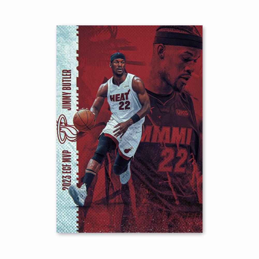Poster Miami Heat MVP – affiche Basketball