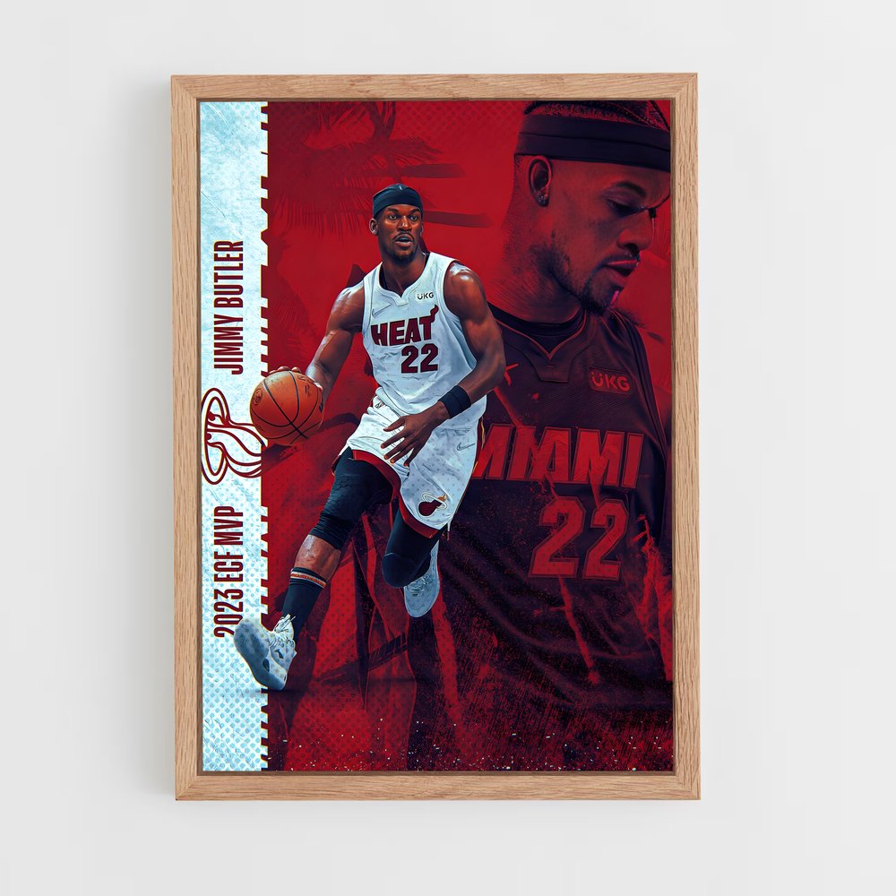 Poster Miami Heat MVP – affiche Basketball (vue 4)