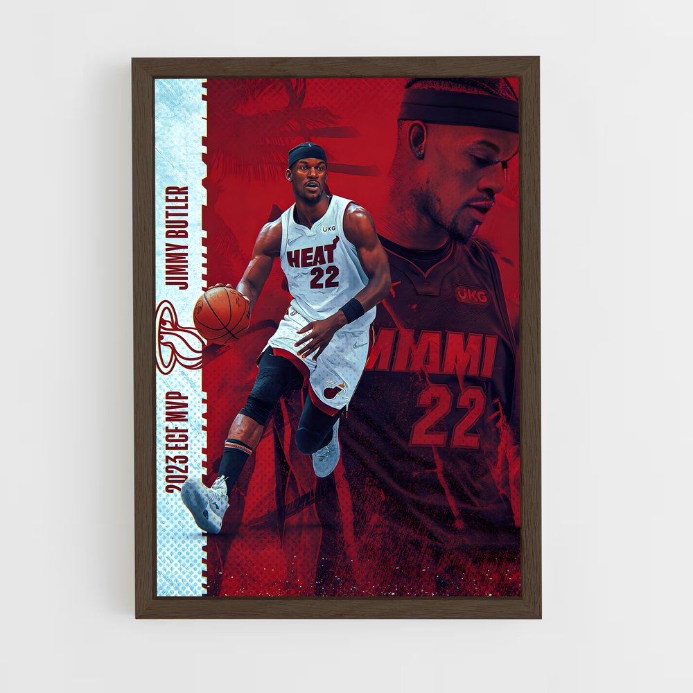 Poster Miami Heat MVP – affiche Basketball (vue 5)