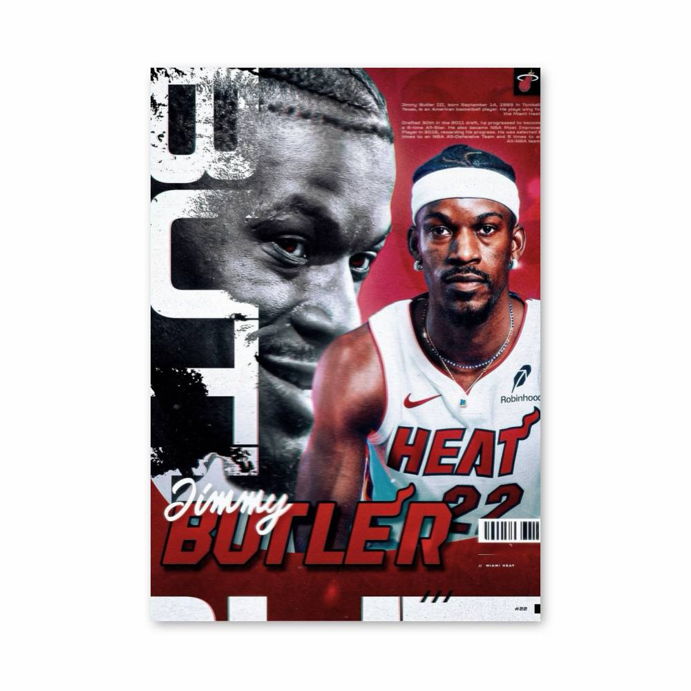 Poster Énergie Miami – affiche Basketball