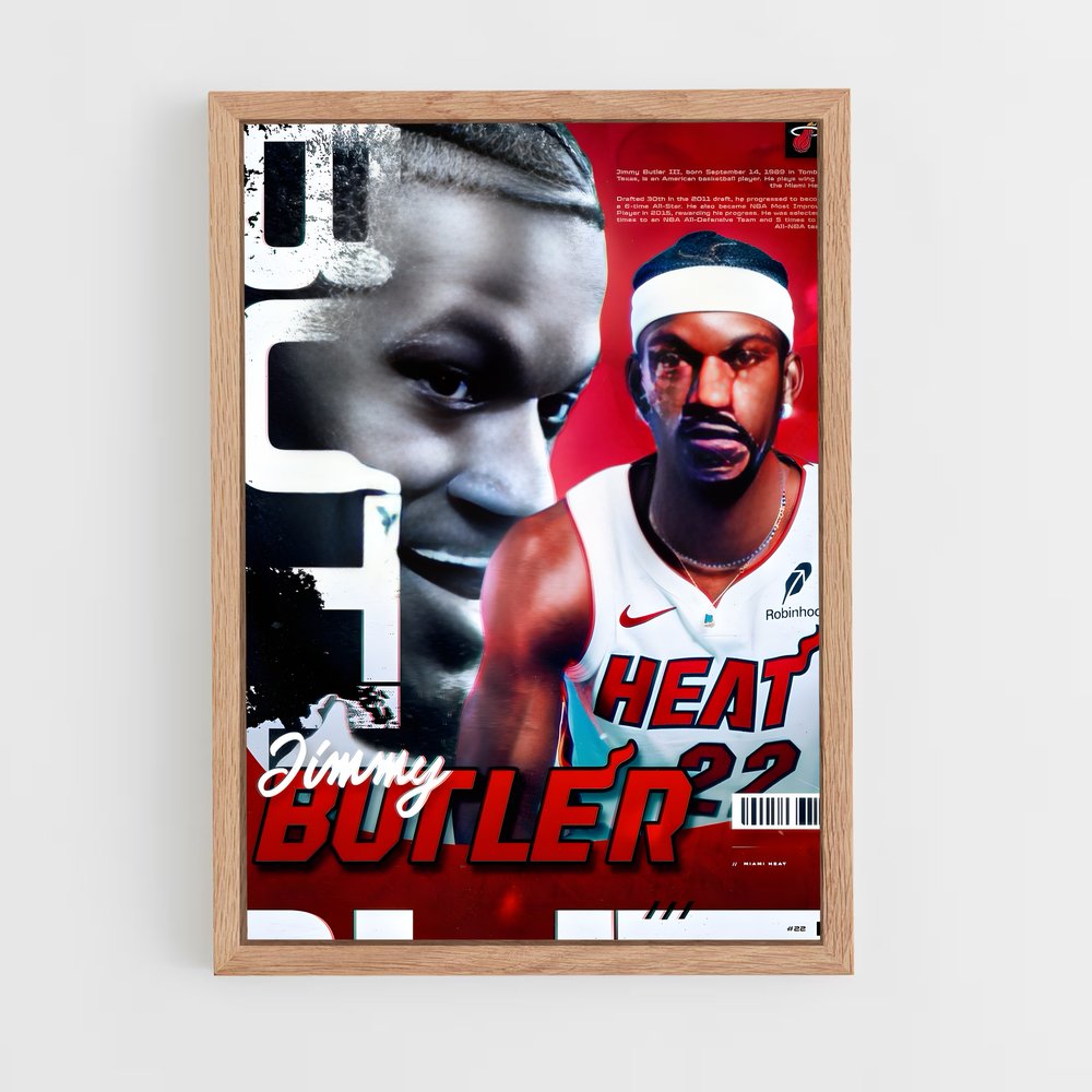 Poster Énergie Miami – affiche Basketball (vue 4)