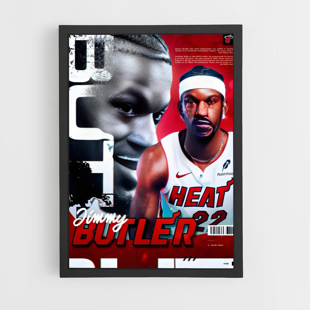 Poster Énergie Miami – affiche Basketball (vue 2)