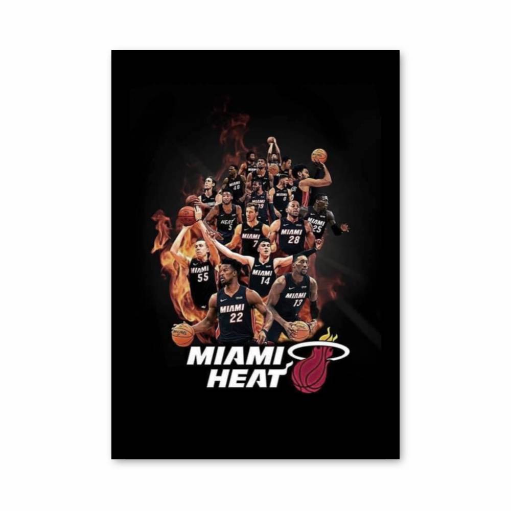 Poster Ascension de la Chaleur – affiche Basketball