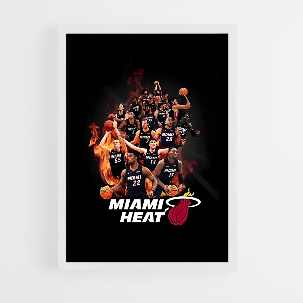 Poster Ascension de la Chaleur – affiche Basketball (vue 3)