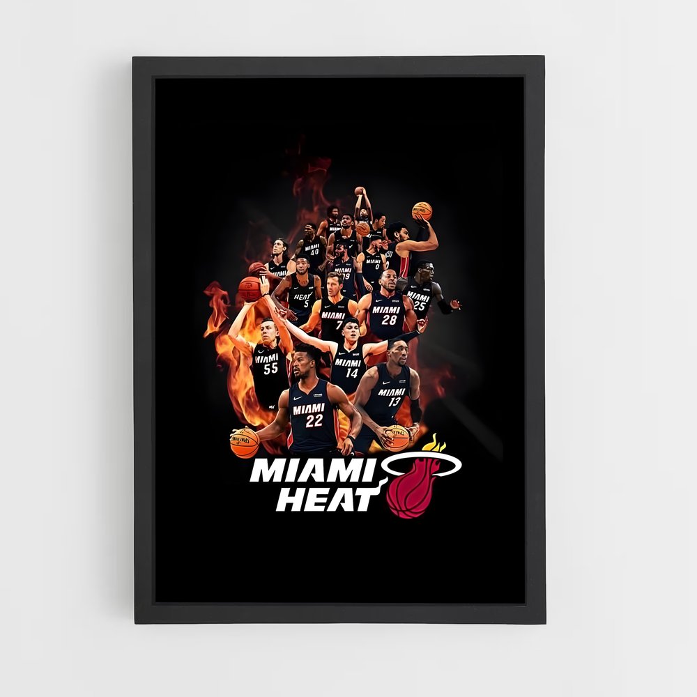 Poster Ascension de la Chaleur – affiche Basketball (vue 2)