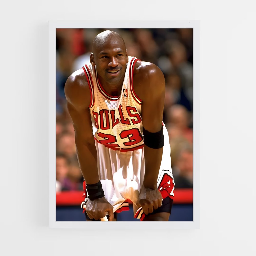 Poster Michael Jordan Bulls – affiche Basketball (vue 3)