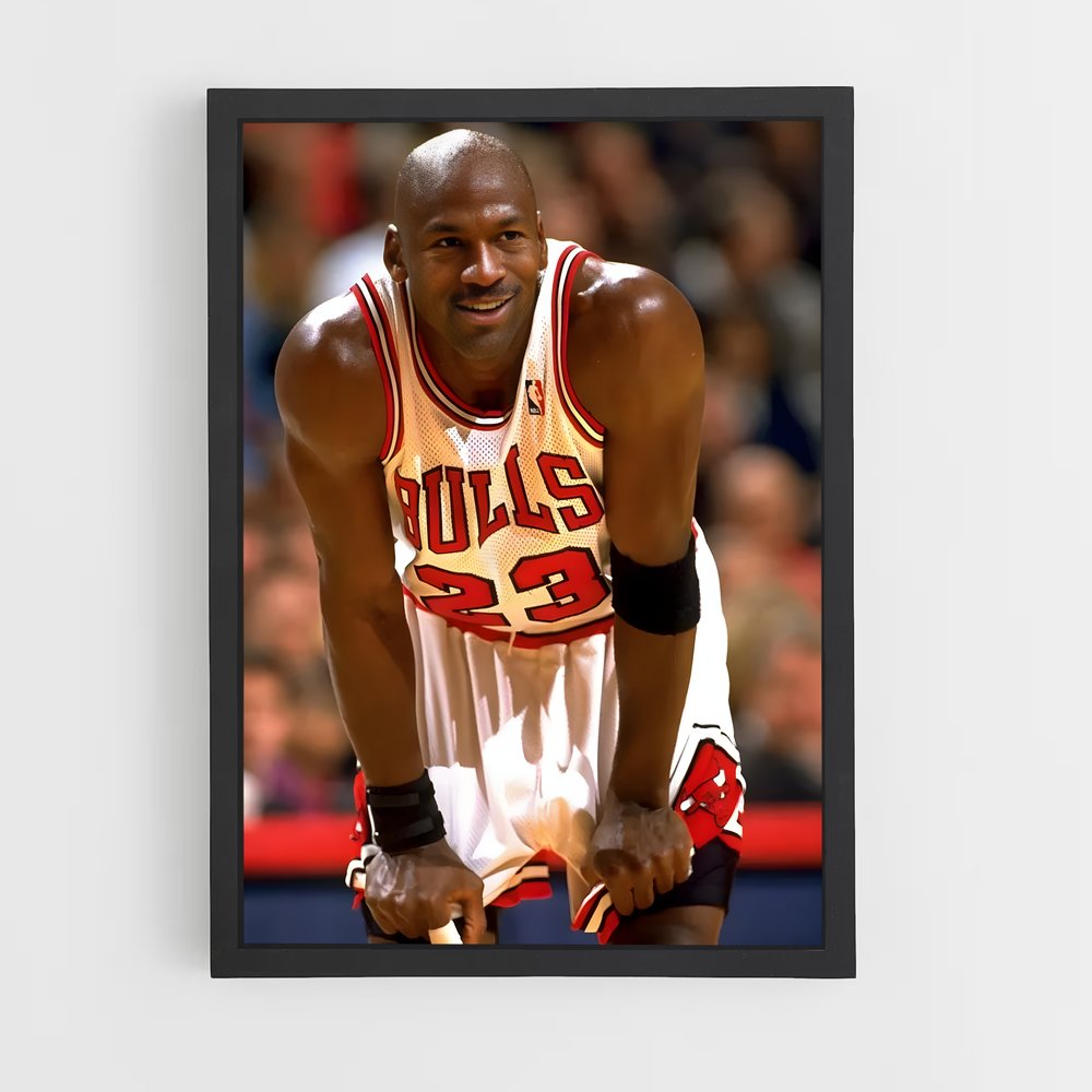 Poster Michael Jordan Bulls – affiche Basketball (vue 2)