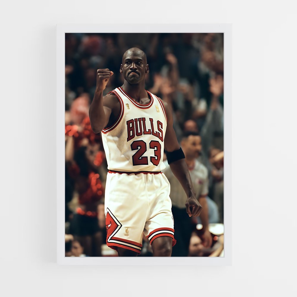 Poster Michael Jordan Détermination – affiche Basketball (vue 3)