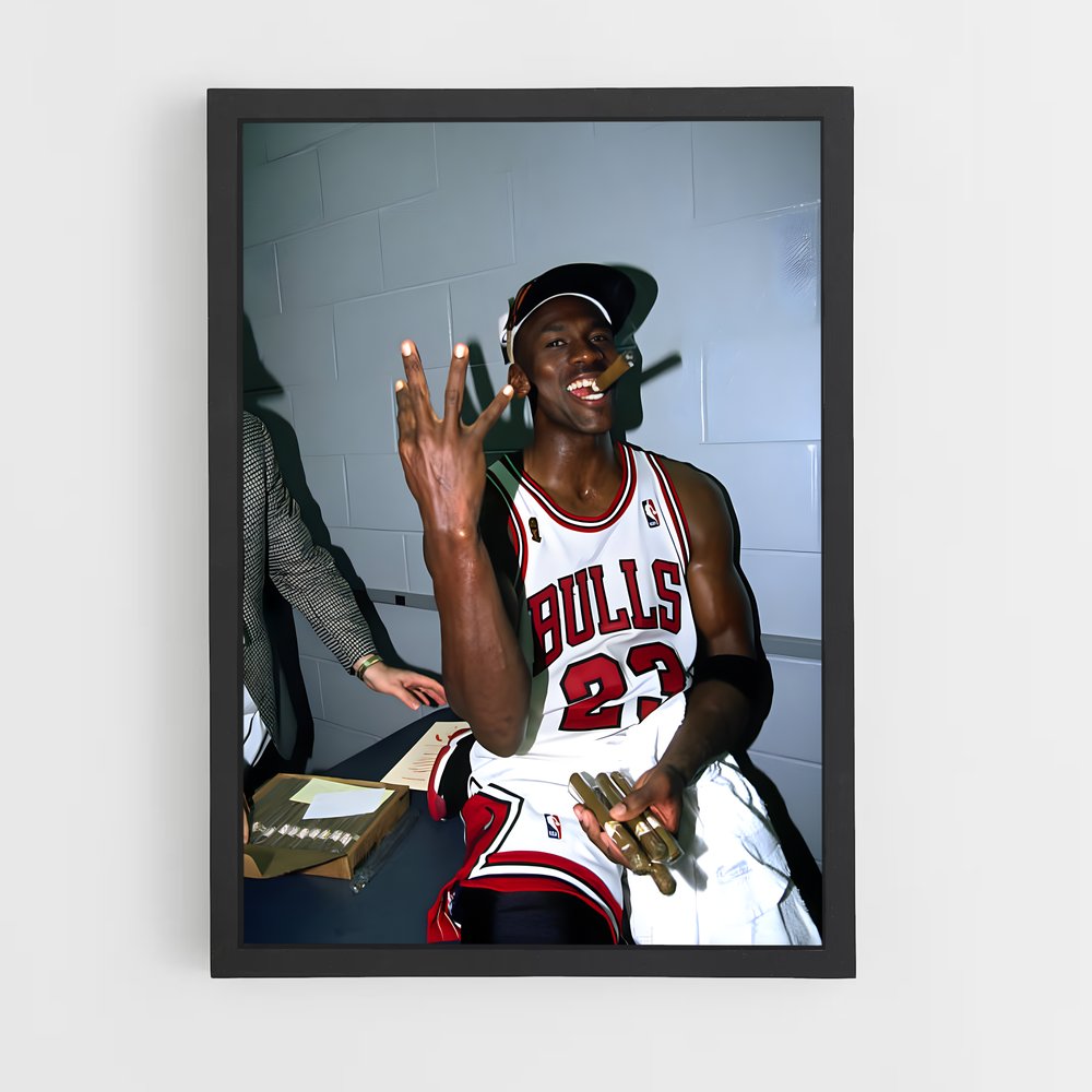 Poster Jordan Victoire – affiche Basketball (vue 2)