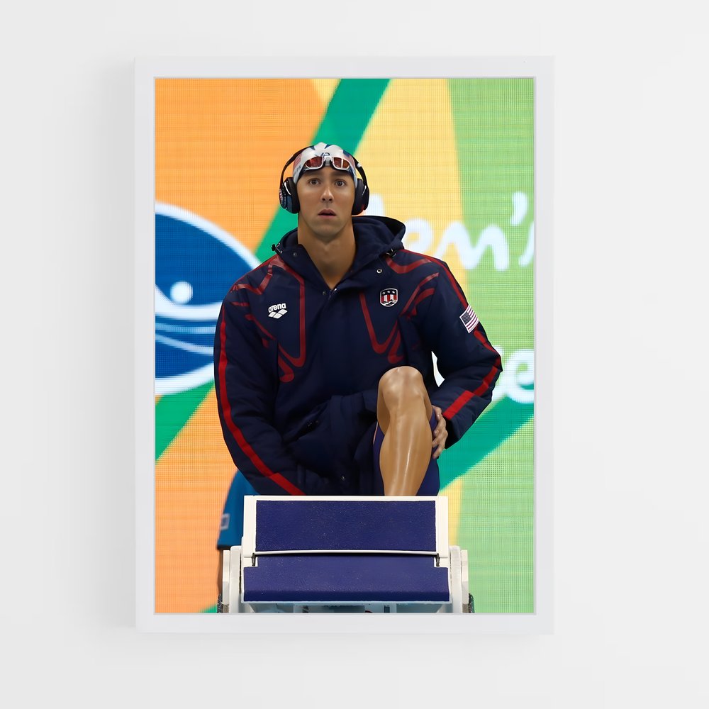 Poster Concentration Olympique – affiche Jeux Olympiques (vue 3)