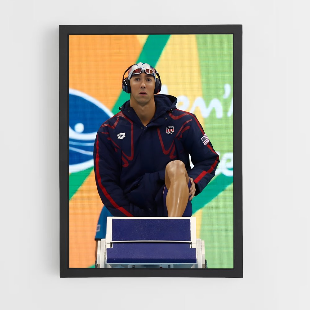 Poster Concentration Olympique – affiche Jeux Olympiques (vue 2)