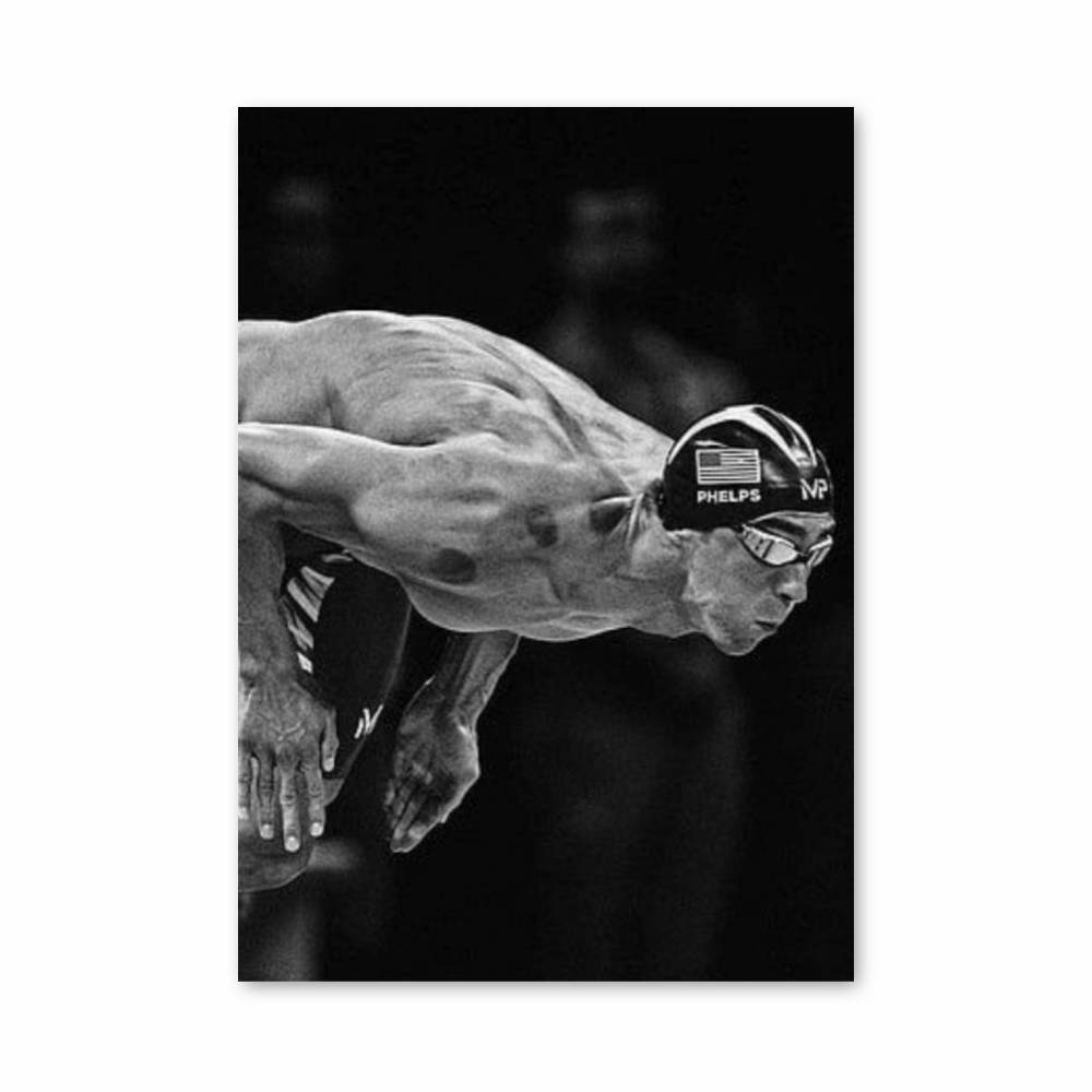 Poster Plongeon Élite – affiche Jeux Olympiques