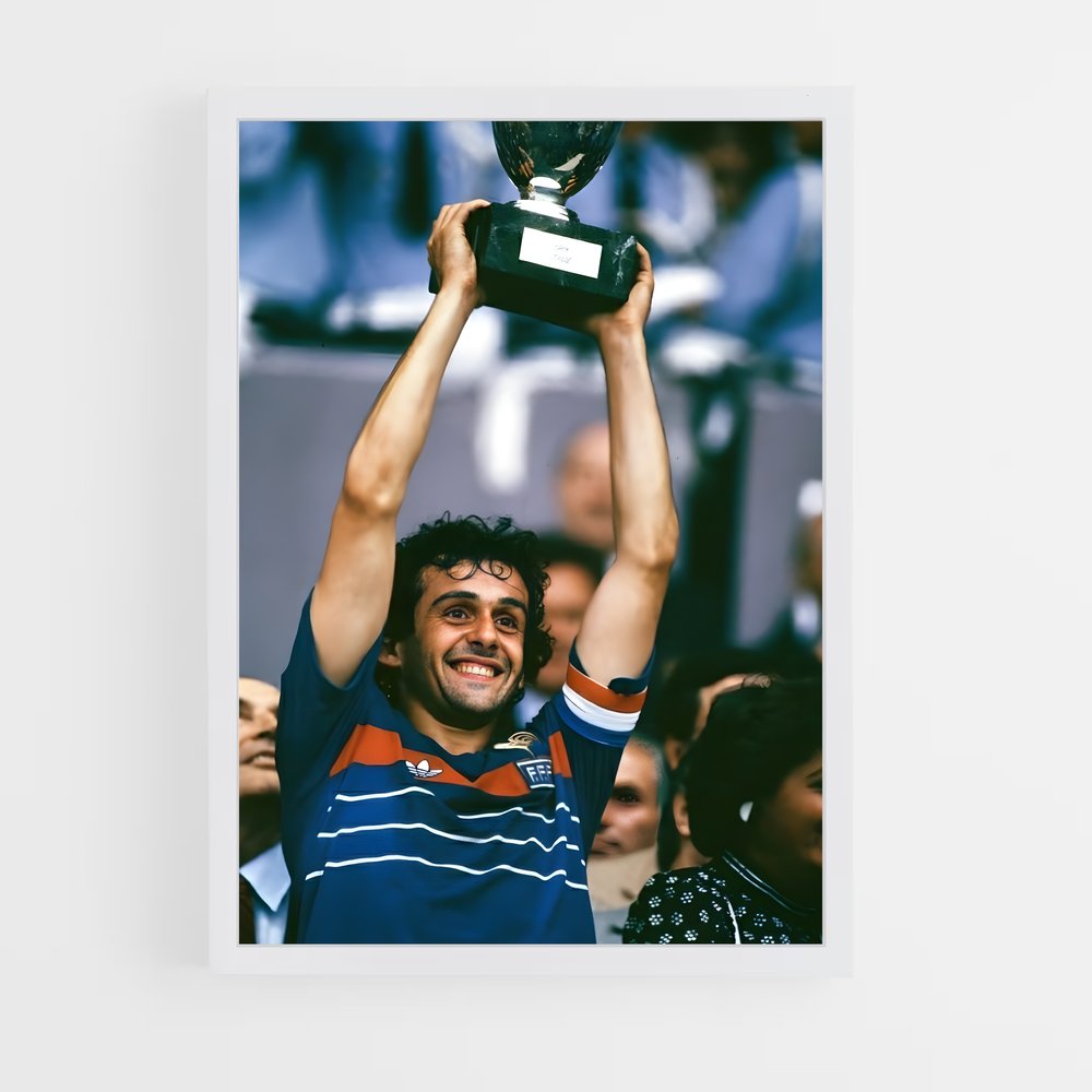 Poster Coupe Michel Platini – affiche Football (vue 3)