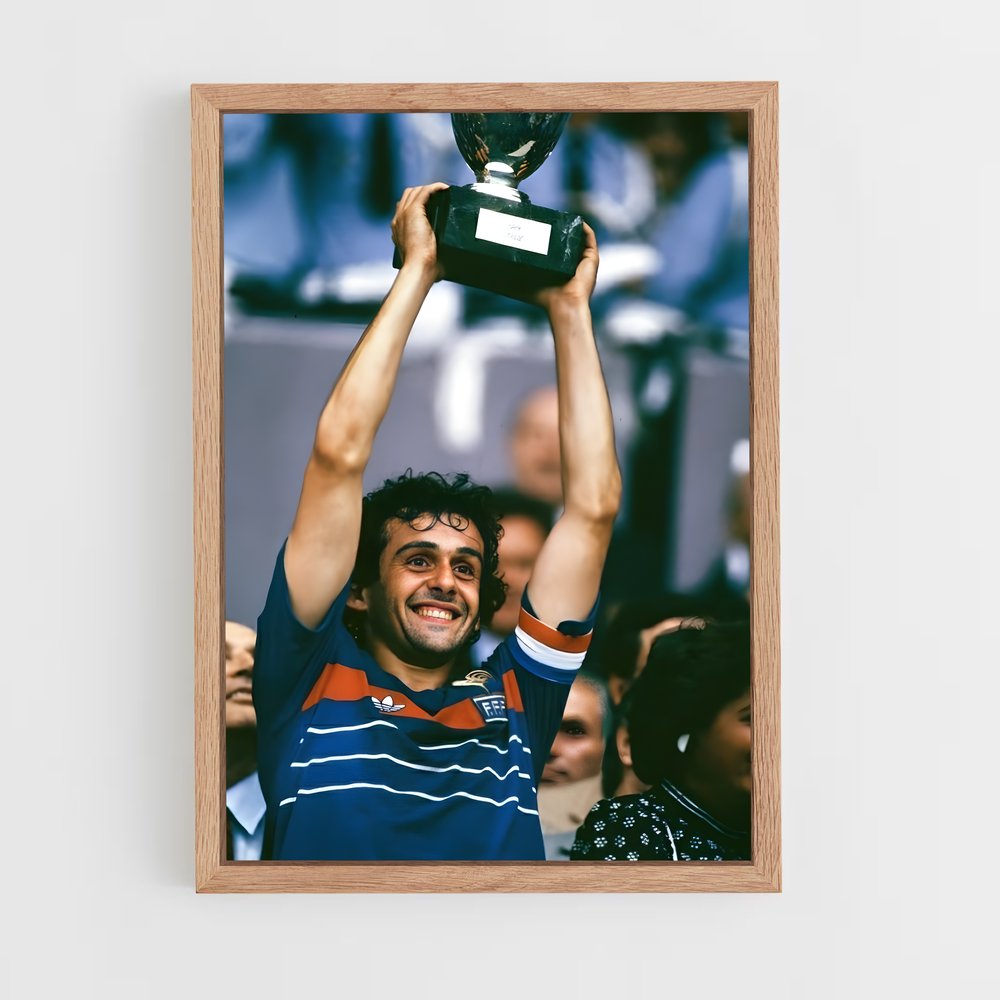 Poster Coupe Michel Platini – affiche Football (vue 4)