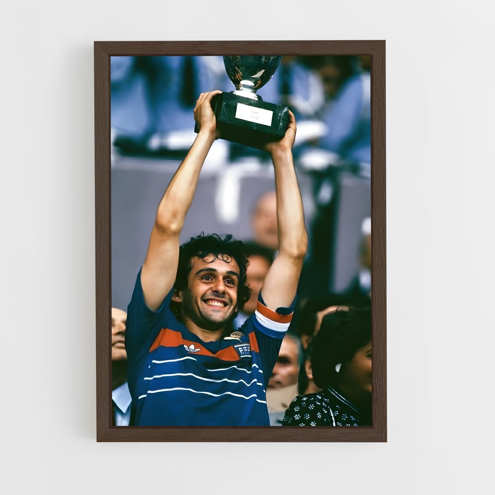 Poster Coupe Michel Platini – affiche Football (vue 5)
