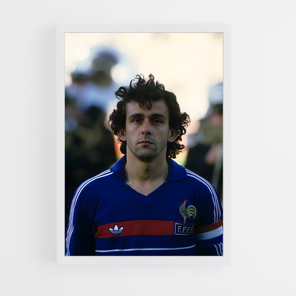 Poster Platini – affiche Football (vue 3)