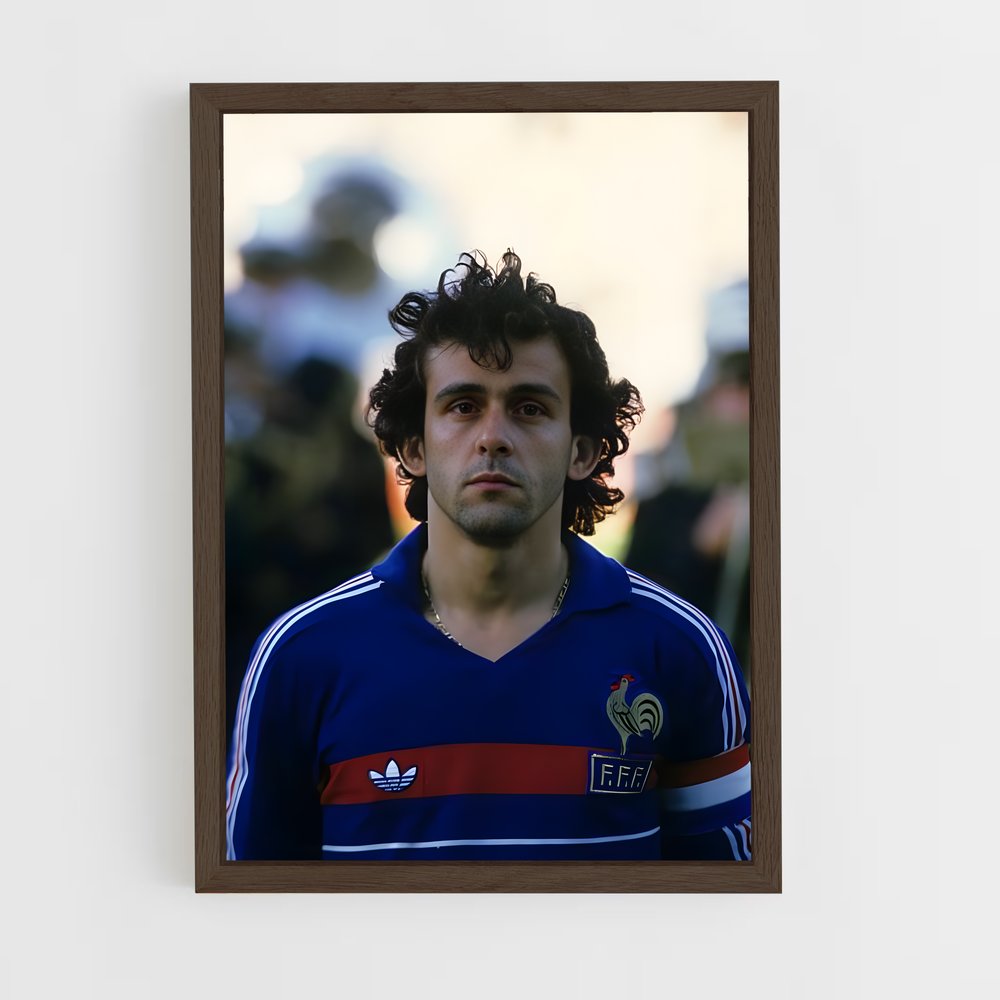 Poster Platini – affiche Football (vue 5)