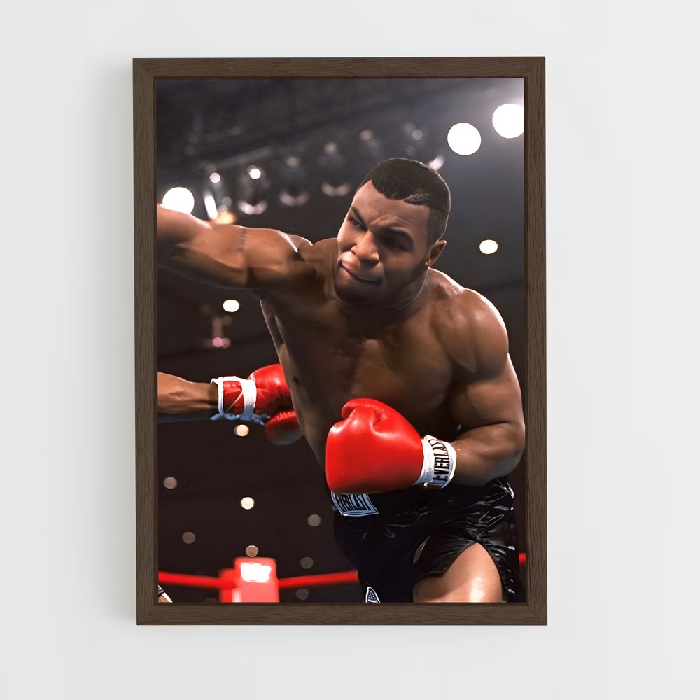 Poster Mike Tyson Punch – affiche Boxe (vue 5)