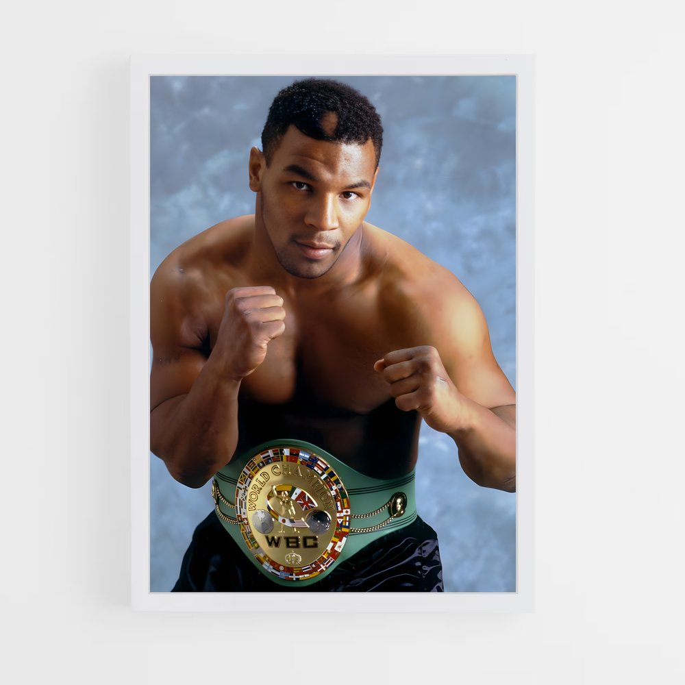 Poster Tyson WBC – affiche Boxe (vue 3)