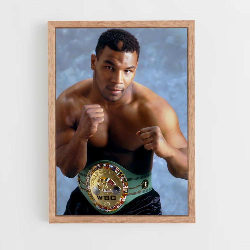 Poster Tyson WBC – affiche Boxe (vue 4)