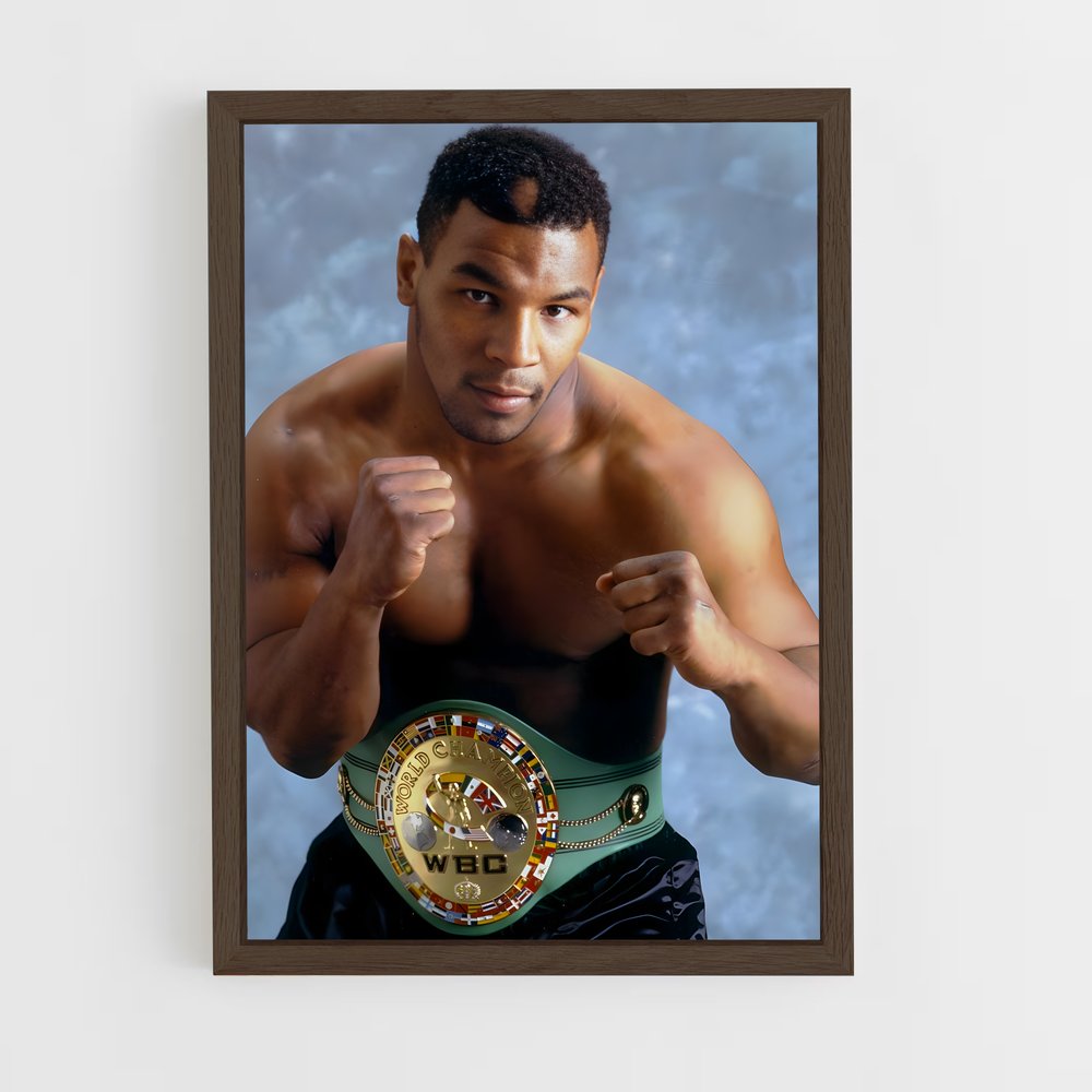 Poster Tyson WBC – affiche Boxe (vue 5)