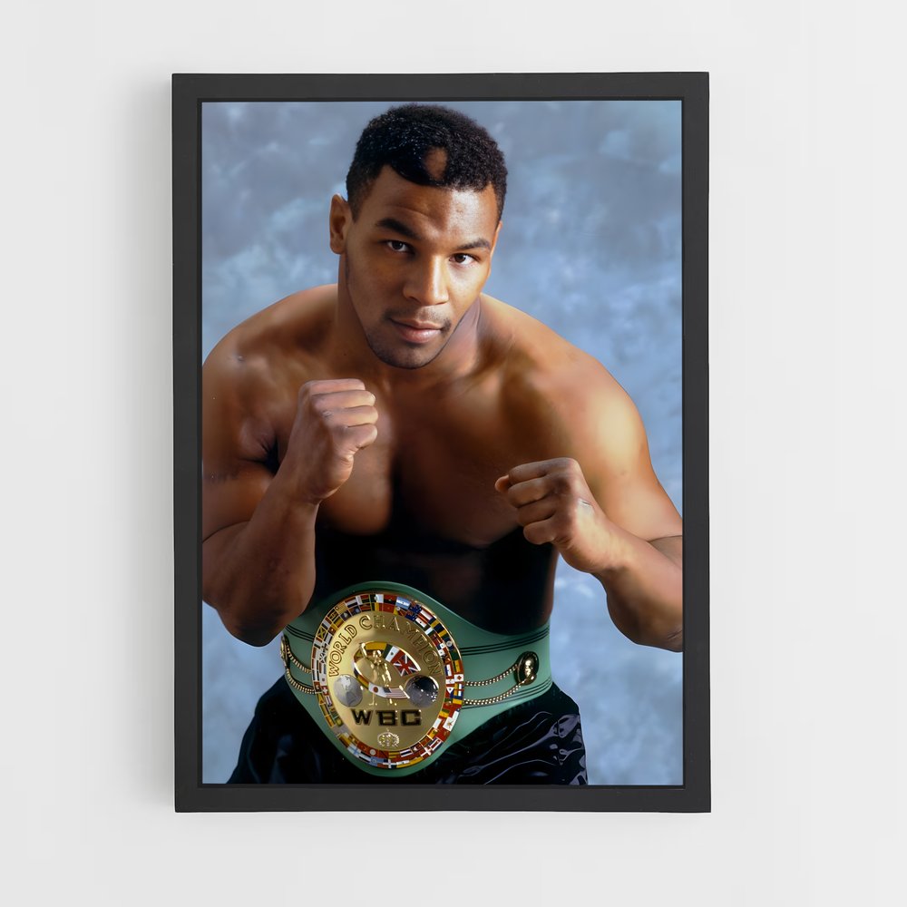 Poster Tyson WBC – affiche Boxe (vue 2)