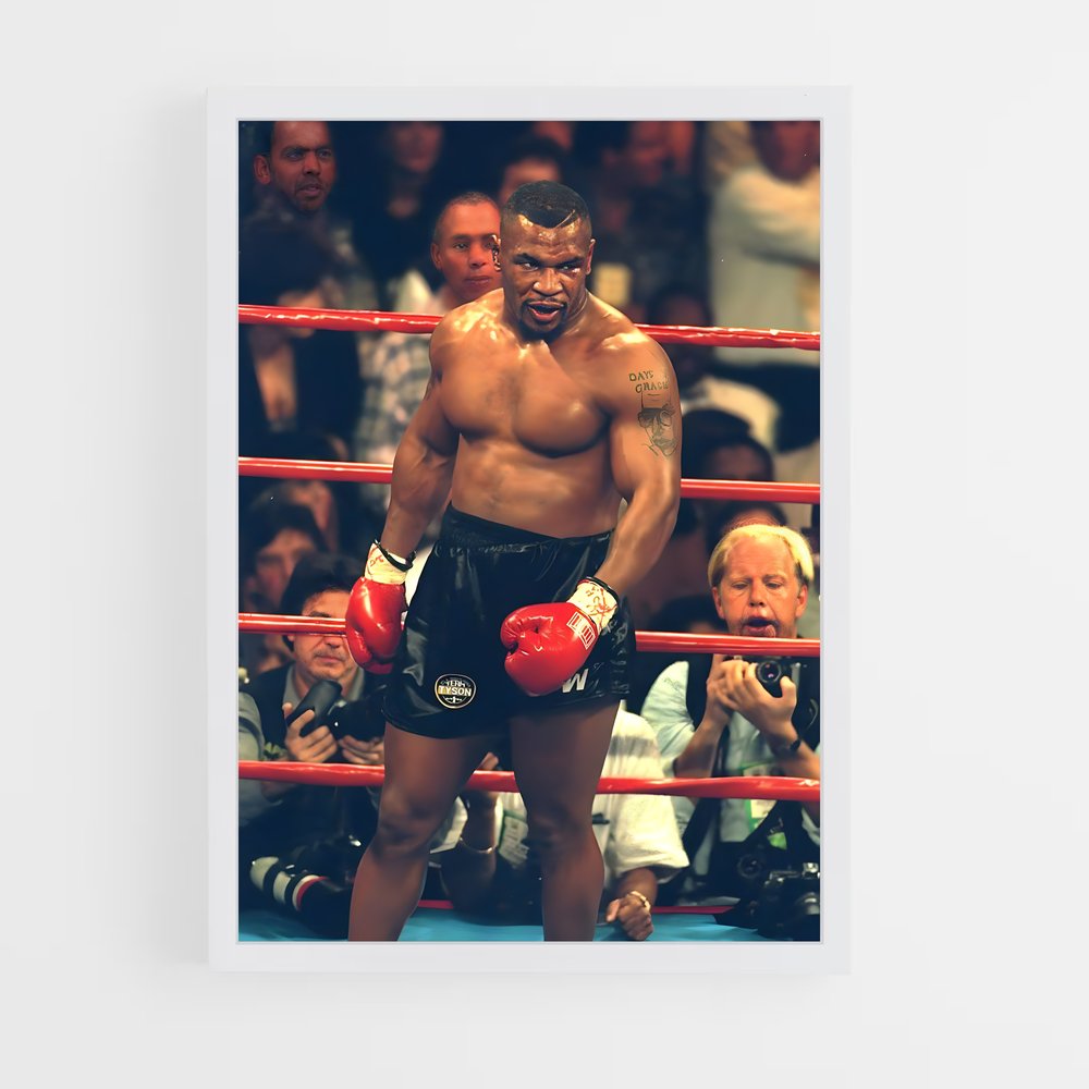Poster Boxe Mike Tyson (vue 3)