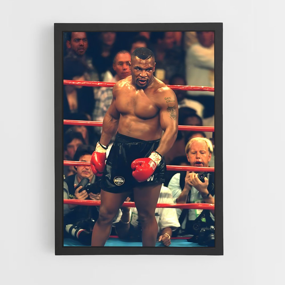Poster Boxe Mike Tyson (vue 2)