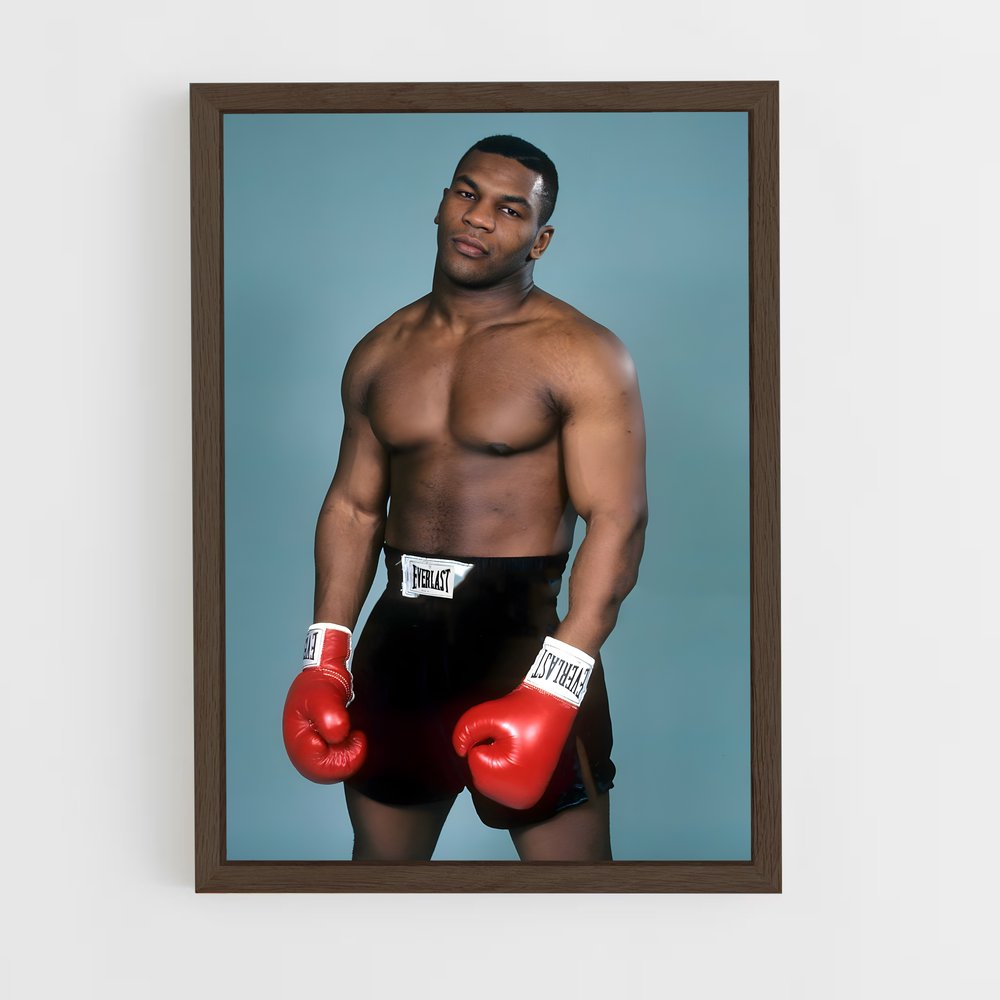 Poster Mike Tyson Jeune – affiche Boxe (vue 5)