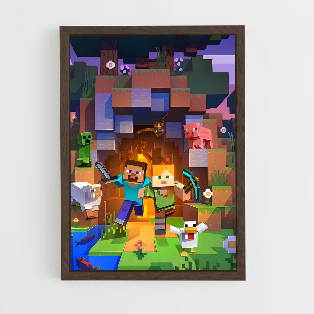 Affiche Minecraft (vue 5)