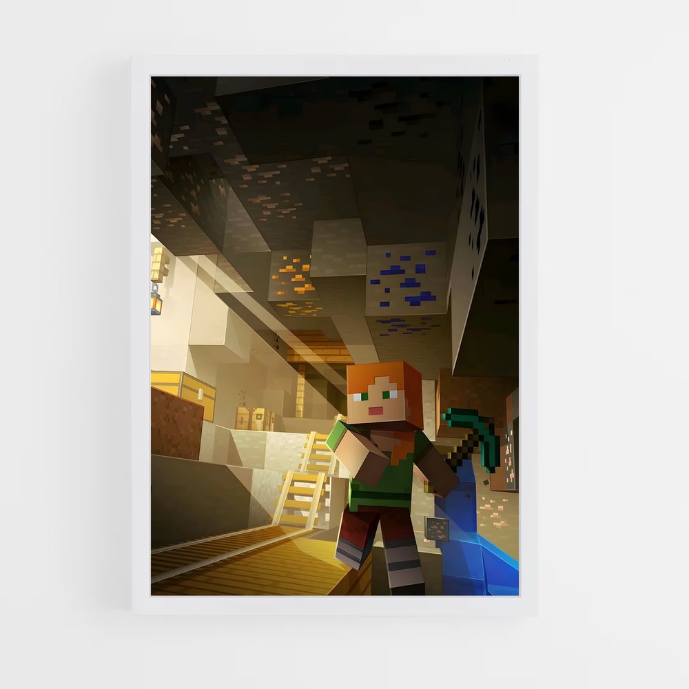 Poster Minecraft Minage (vue 3)