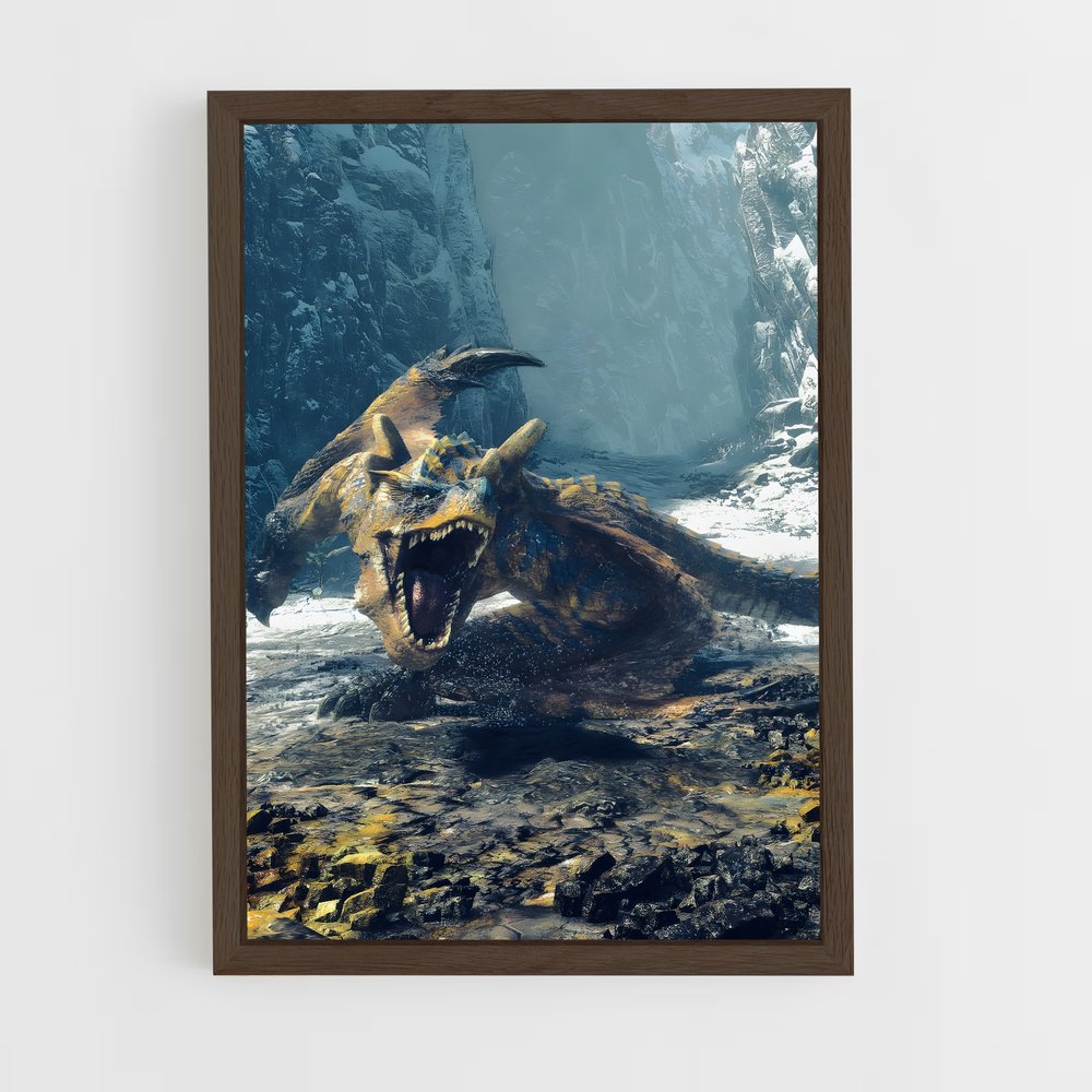 Poster Chasseur de Dragons – affiche Monster Hunter (vue 5)