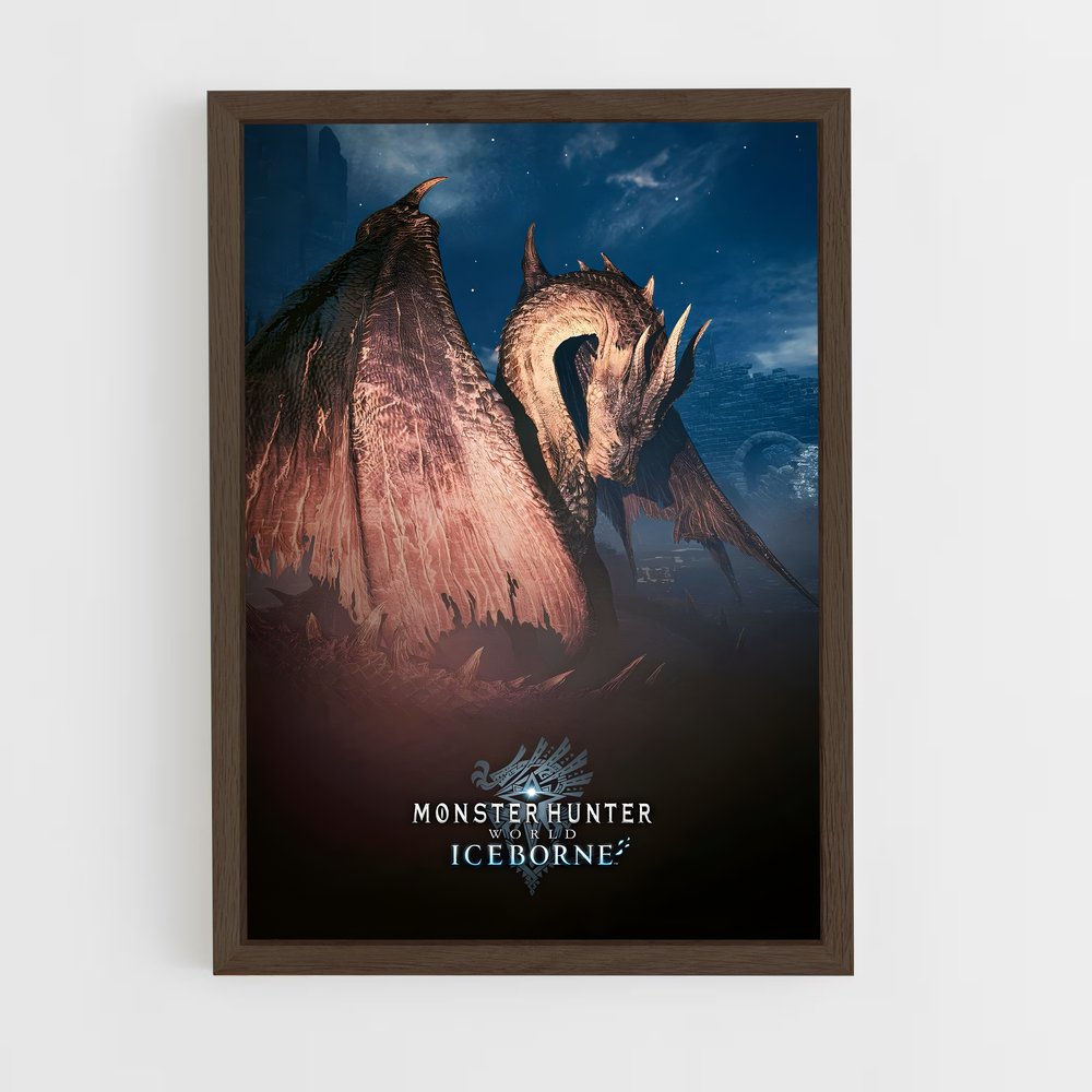 Poster Dragon Glacial – affiche Monster Hunter (vue 5)