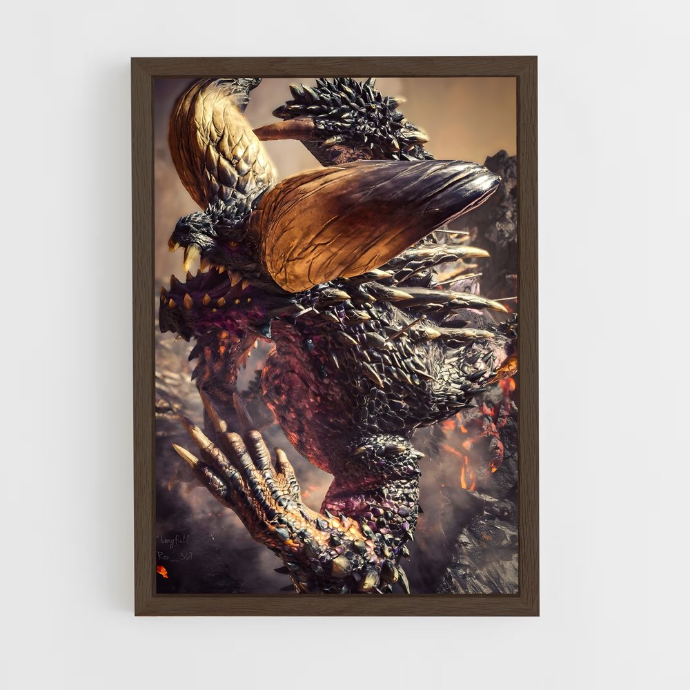Poster Dragon Colossal – affiche Monster Hunter (vue 5)