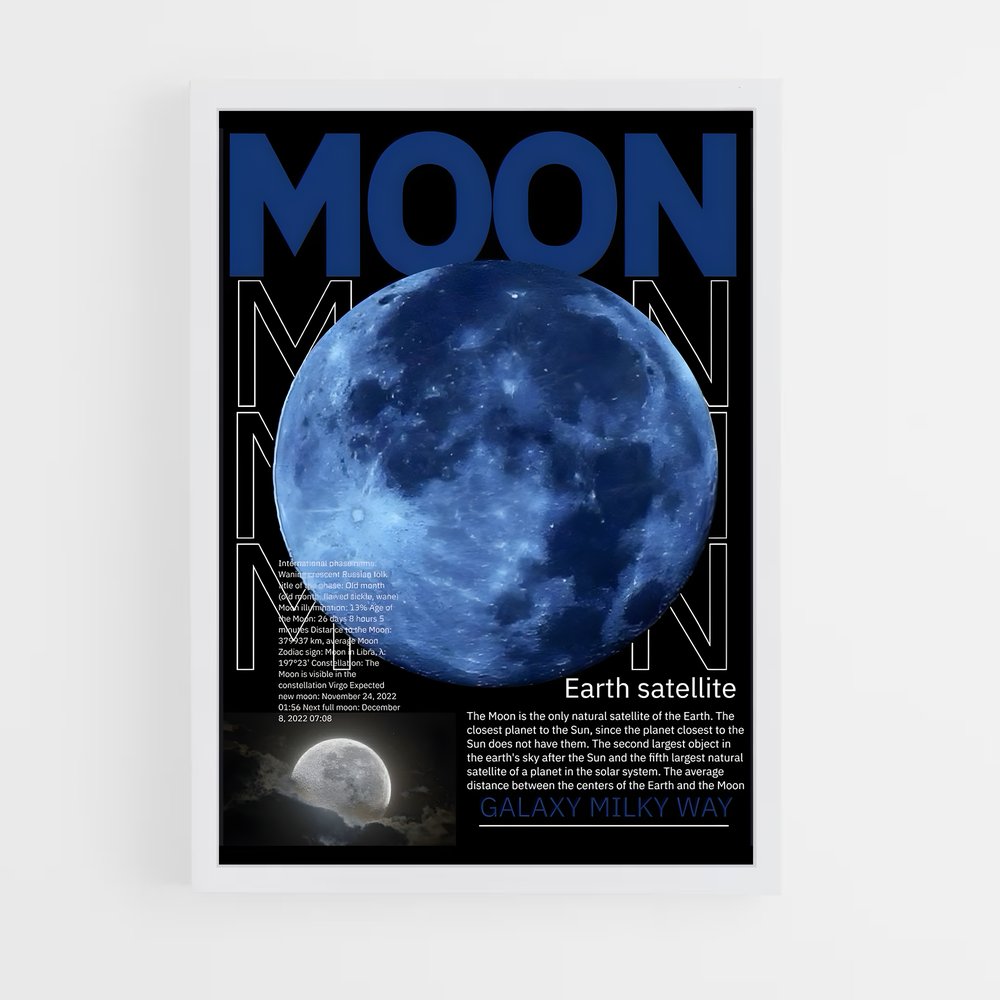 Poster Lunar Radiance (vue 3)