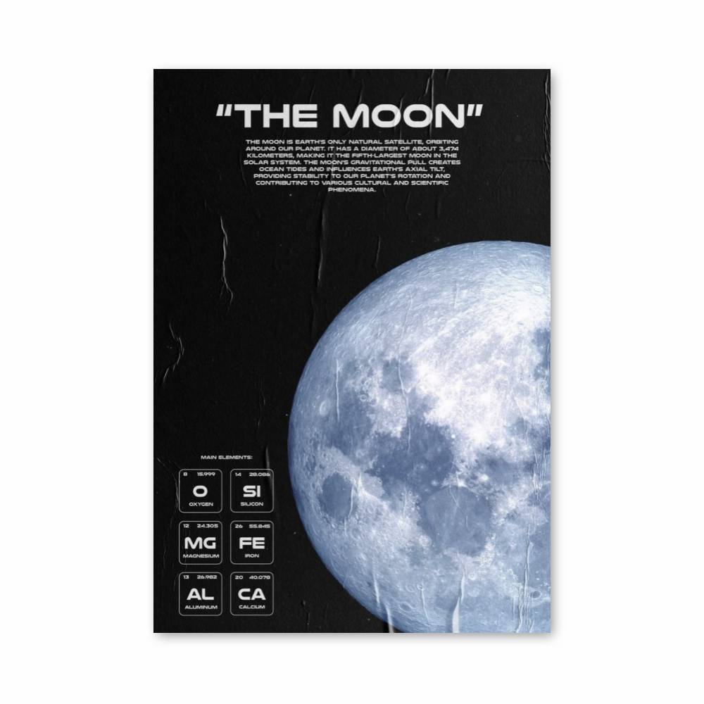 Poster La Lune Cosmique