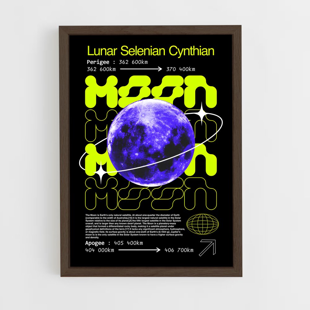 Poster Lunar Selenian (vue 5)