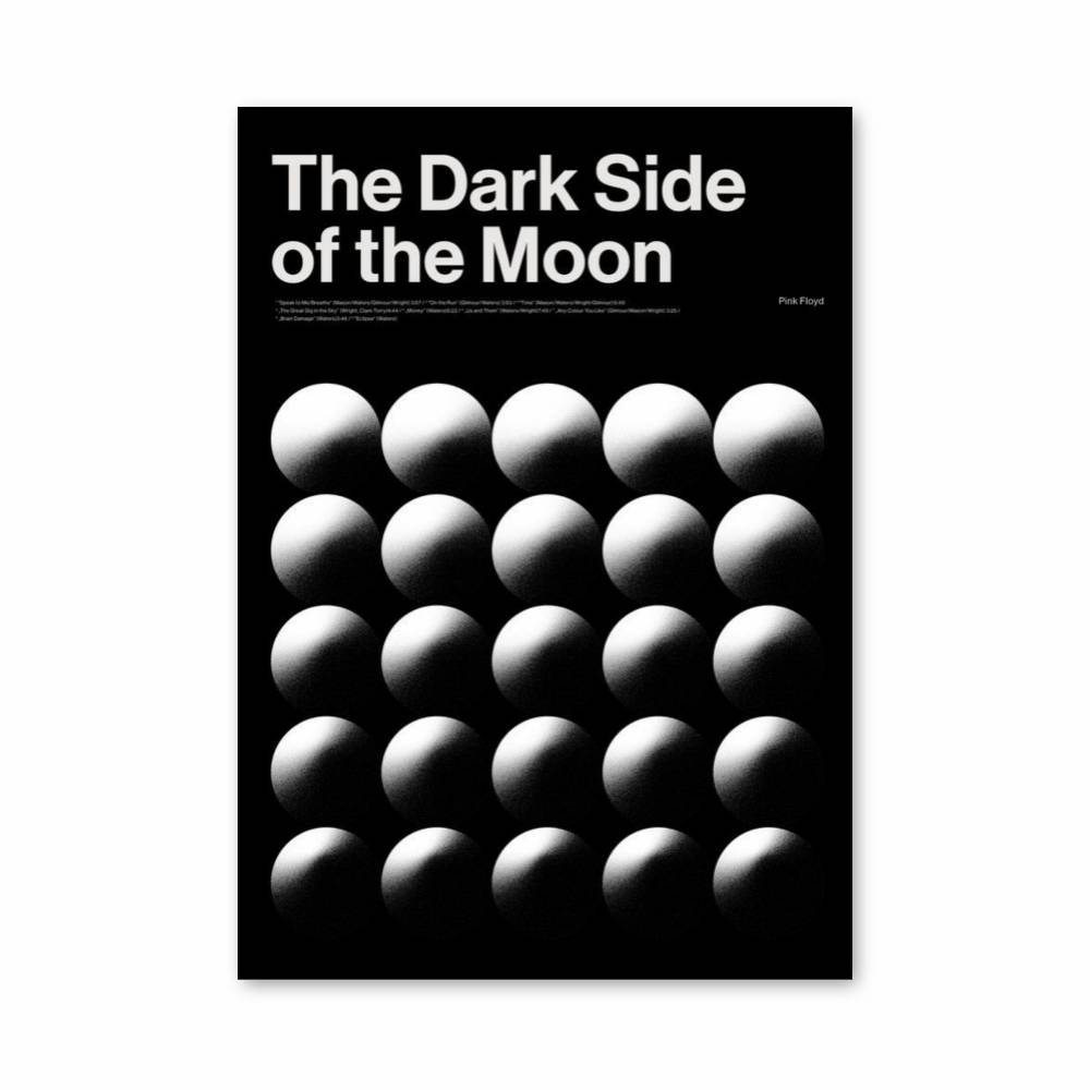 Poster Lunar Phases