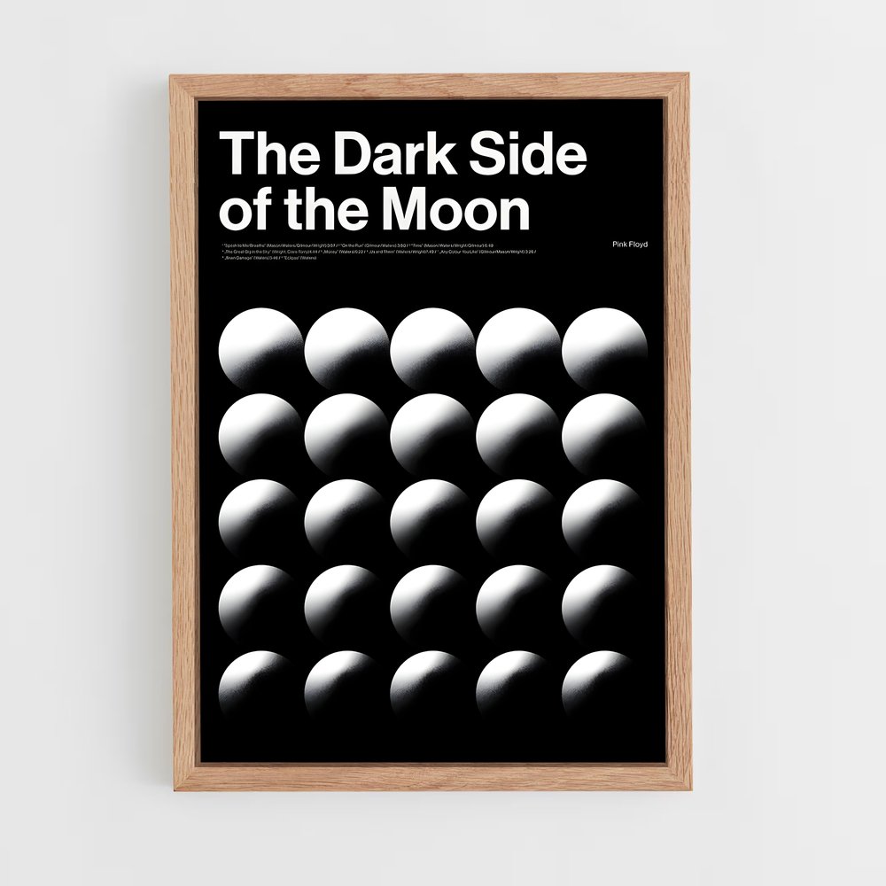 Poster Lunar Phases (vue 4)