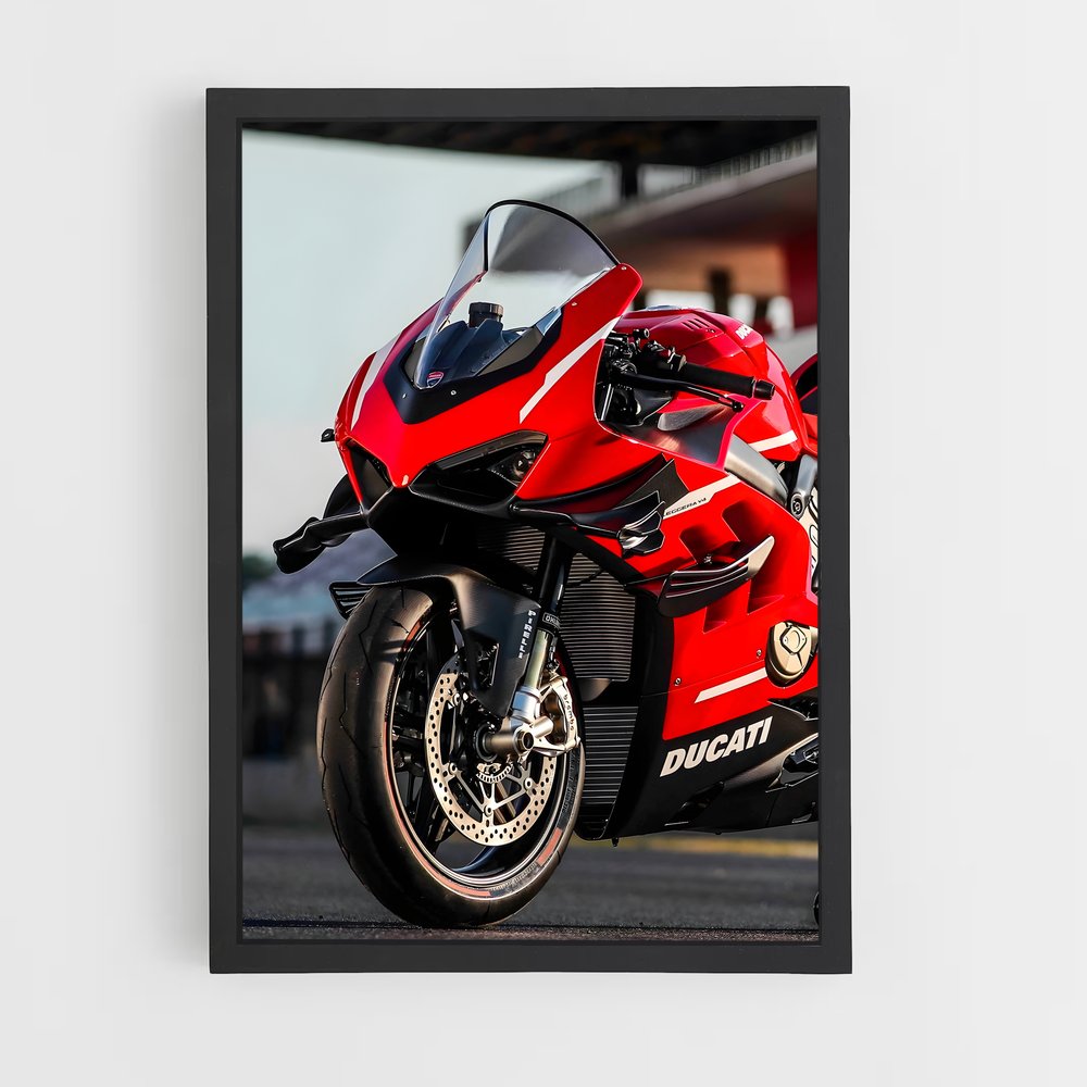 Poster Superleggera V4 – affiche Ducati (vue 2)