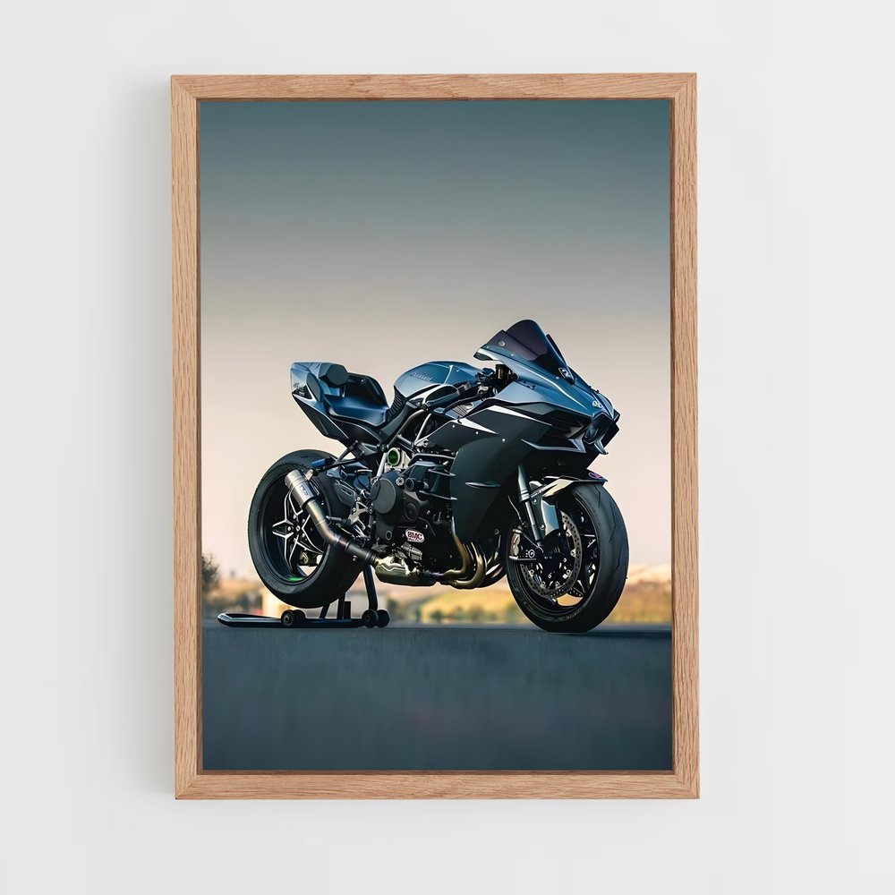 Poster Kawazaki Ninja H2 (vue 4)