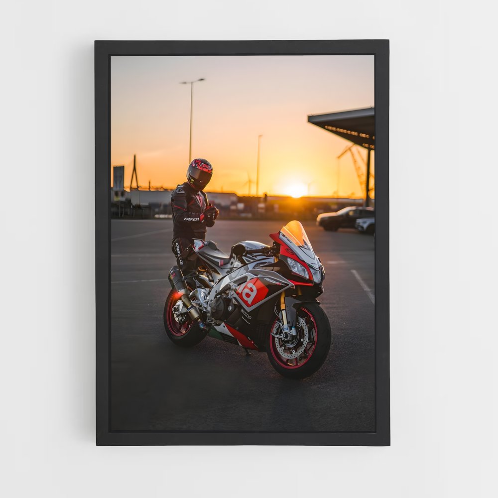 Poster Aprilia RSV4 RR (vue 2)