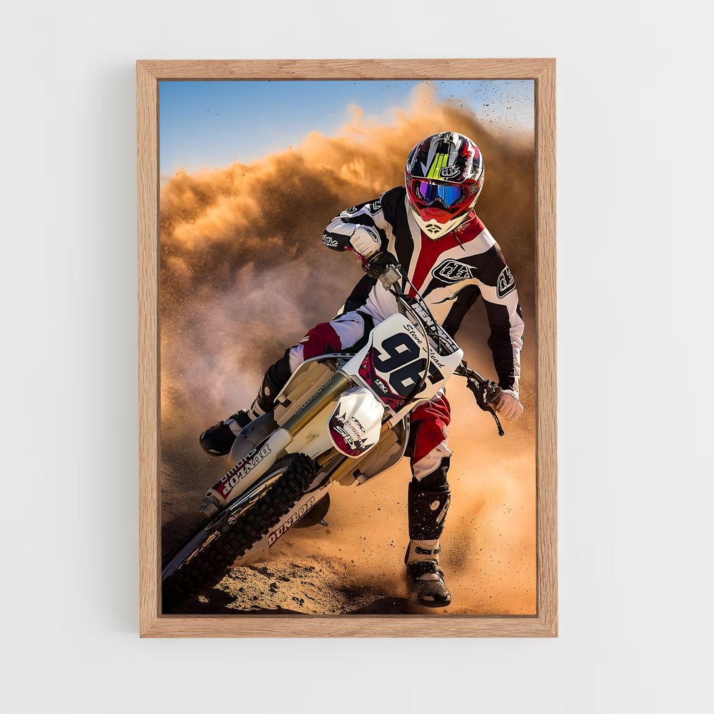 Poster Adrénaline Moto-Cross – affiche Moto Cross (vue 4)