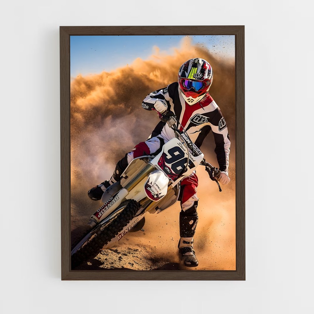 Poster Adrénaline Moto-Cross – affiche Moto Cross (vue 5)