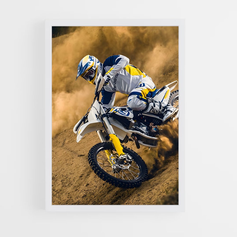 Poster Adrénaline Motocross – affiche Moto Cross (vue 3)