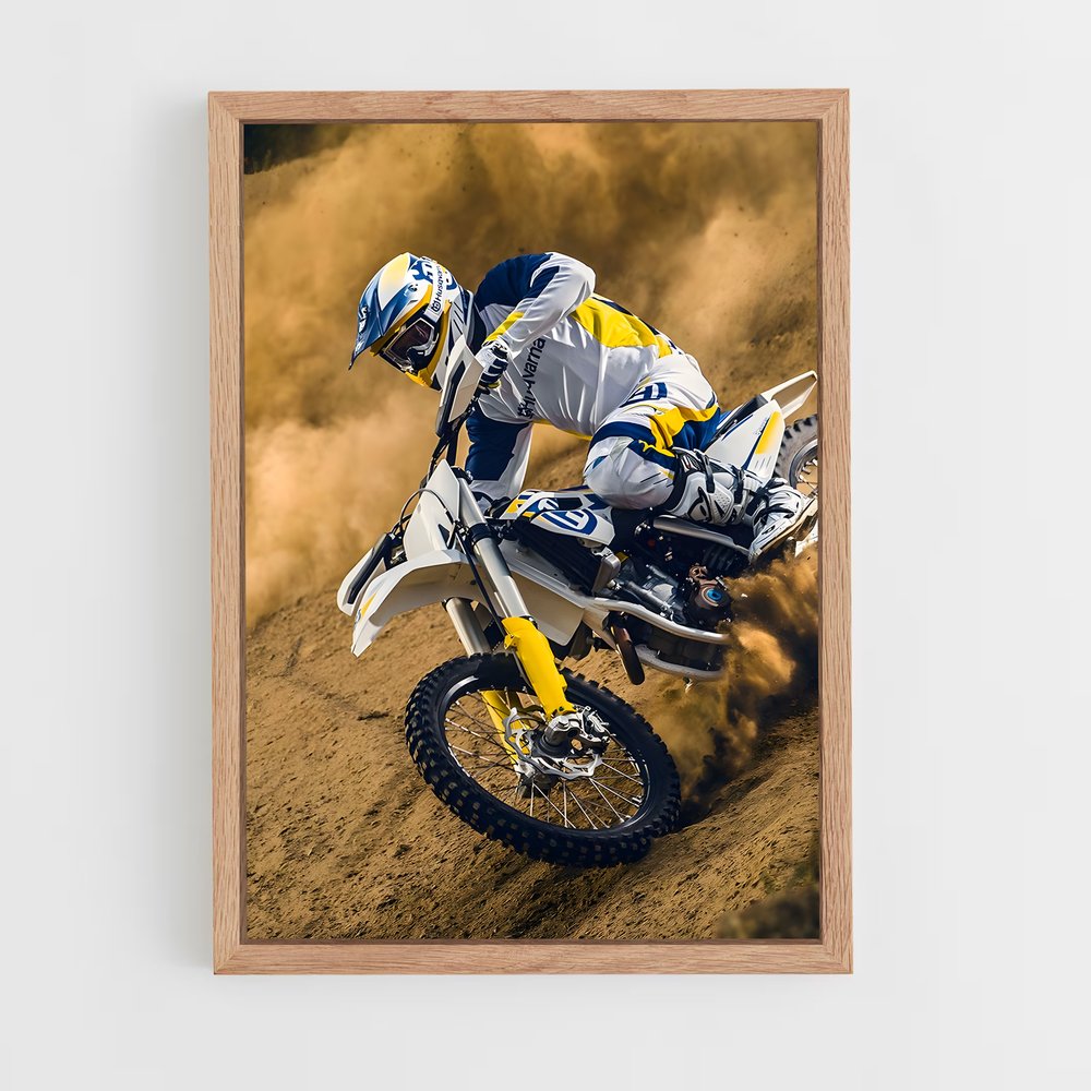 Poster Adrénaline Motocross – affiche Moto Cross (vue 4)