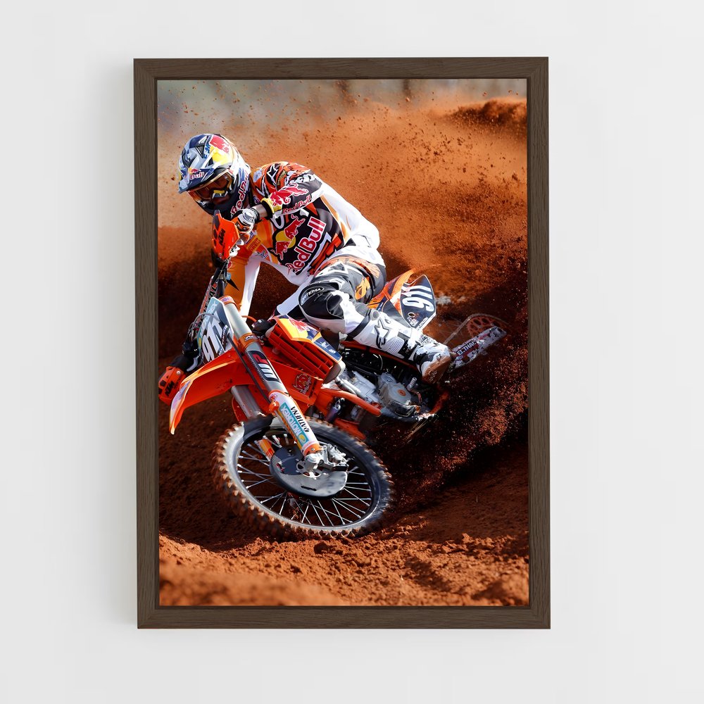 Poster Élan Off-Road – affiche Moto Cross (vue 5)